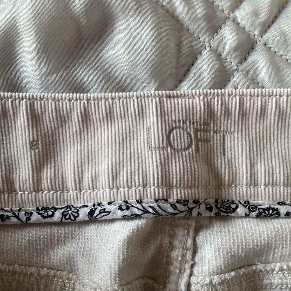 LOFT Corduroy Skirt - Picture 3 of 3